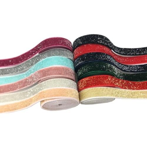 No Elastic 5Yard 10mm Gold and Silver Wire Velvet Ribbon Wedding Party Decoration Handmade Ribbon Gift Wrapping Hair Bowknot DIY