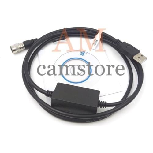 New USB Data Cable for Nikon Total Stations cable DTM-322/352/452C/532 NPL-332,win7/8 4.6ft power cable