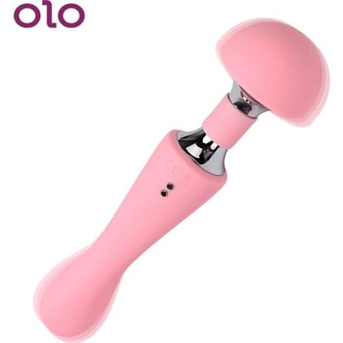 OLO Vibrators Dual Motor 10 Speed USB Rechargeable Clitoris Vagina Massage Adult Product Waterproof Sex Toys for Women