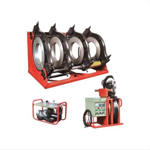 400-630mm Pipe Hot Melt Tool Hydraulic four Ring Docking Machine PE/ PPR/ PB/ PVDF Pipe Butt Welding Machine Butt Fusion Welder