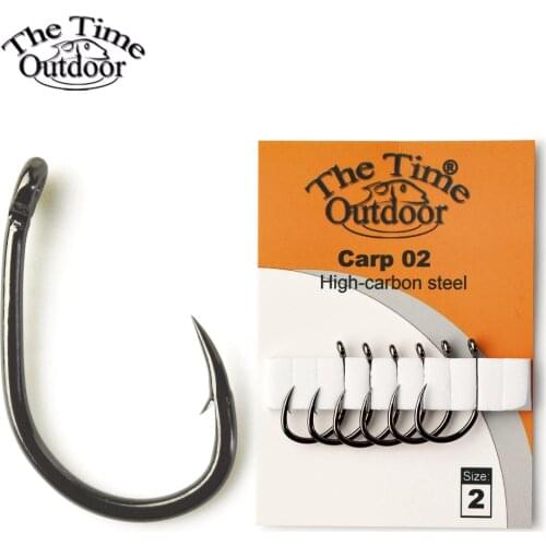 Carbon Steel Carp Fishing Hooks Barbed Hook Fishing Tackle Carp fishing Carp Hooks Fish Carp Pesca Hight Quality 1 pack