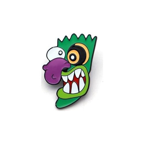 Funny Cartoon Ooga Booga Enamel Pin - Dog Lapel / Hat Pin Badge Pins Denim Jacket Scarf Buckle SC4108