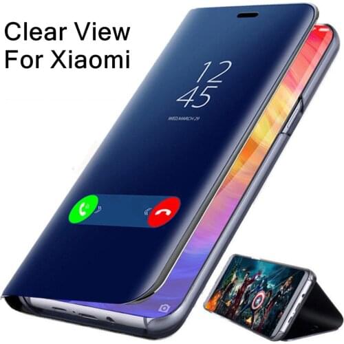 Mirror Cases For Xiaomi Redmi note7 note6 4X Note 4 4X K20 6A A1 A2 Note5 5plus Magnetic Metal Phone Case For Xiaomi 9 8SE Cover