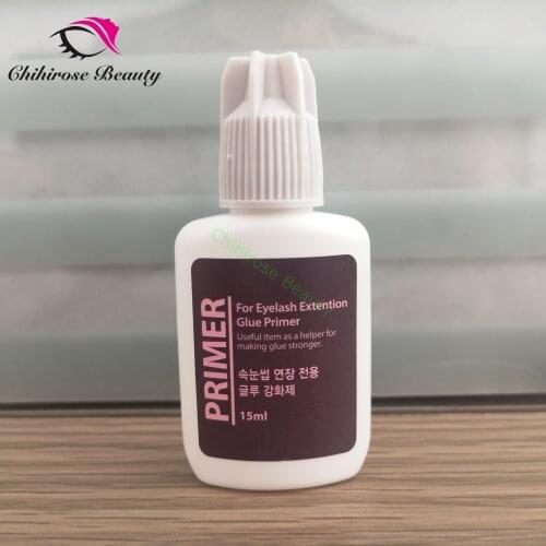 1 Bottle SKY Eyelash Extension Glue Primer From Korea keep Lashes Stay Longer Make Glue Stronger 15ml Fake Eyelashes