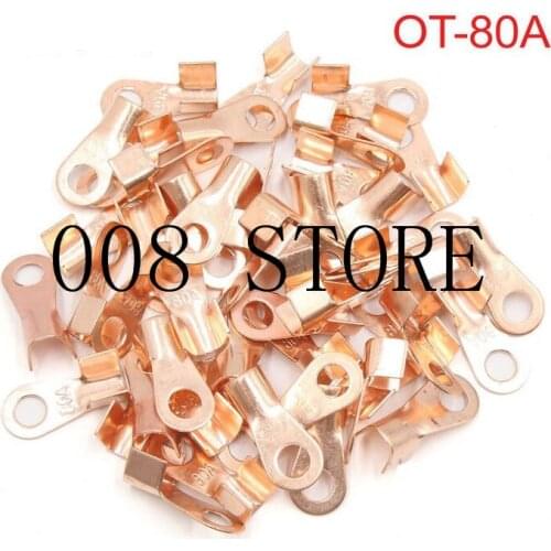 1piece OT-80A Copper passing through terminal Electric power fittings equipment contact A type