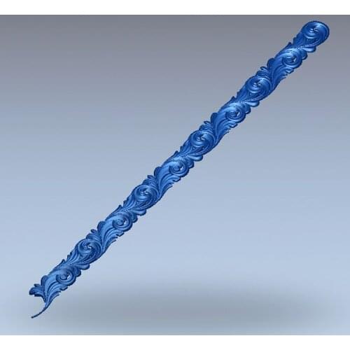 3d model relief for cnc in STL file format Meandr_4