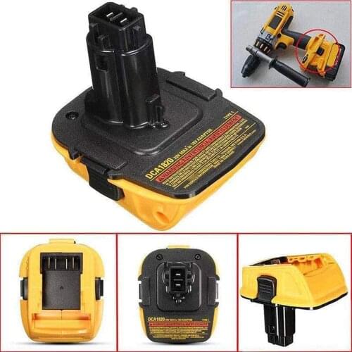 DCA1820 Adapter Converter for DEWALT 18V Tools 20V Max Lithium Ion Battery Power Bank Function Compatible
