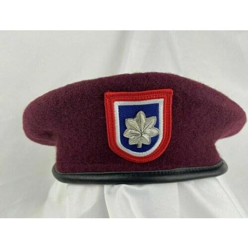 Us Army 82nd Airborne Division Beret Lieutenant Colonel Insignia Military Hat armyshop2008