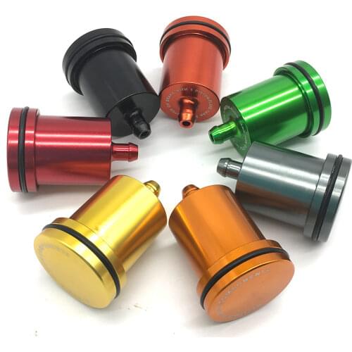 BKBAT Motorcycle Brake Fluid Reservoir Clutch Cylinder Tank Oil Fluid Cup For Z650 BAJAJ YAMAHA YZF 250 DUCATI MONSTER 620