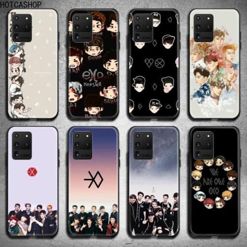 Kpop EXO Phone Case for Samsung S20 plus Ultra S6 S7 edge S8 S9 plus S10 5G lite 2020