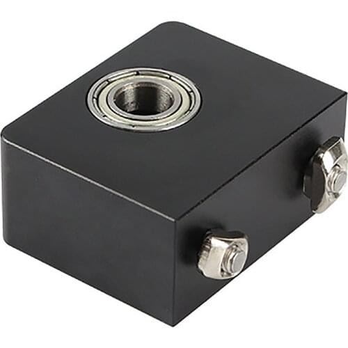 Funssor Upgrade Creality CR-10 Z Shaft Housing Aluminum Z-Axis Leadscrew Top Mount ender Z-Rod cover metal Z Rod Top Brace