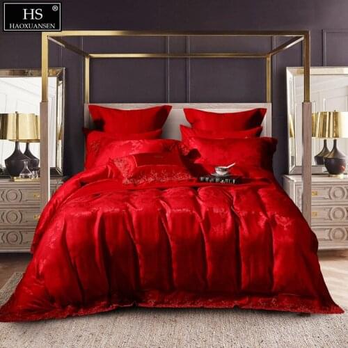 Delicate Lace Rosa Multiflora 4/6/9pcs Bedding Set Jacquard Bed Linens Bedspread Cushion Cover Pillowcase Quilt Cover Bed Sheets