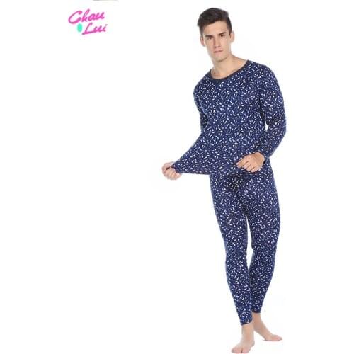 Chau Lui Winter Long Johns Thick Men Thermal Underwear Sets
