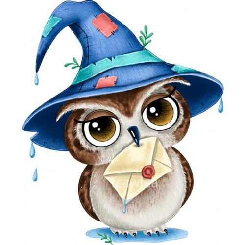 Envelope Magic Owl Dies Scrapbooking Paper Craft Embossing Christmas Stencil Halloween Dies New 2021