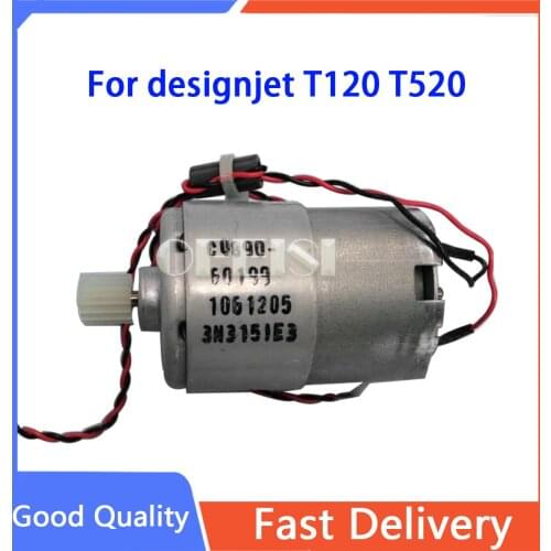 NEW CQ890-60199 For designjet T120 T520 Paper-Axis Motor Assembly Brand new Plotter parts ink belt motor CQ890A CQ891A CQ893A
