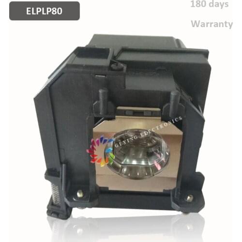 Original Projector Lamp ELPLP80/V13H010L80 UHE245W for BrightLink 575Wi BrightLink 585Wi BrightLink 595Wi EB-1420Wi EB-1420WT