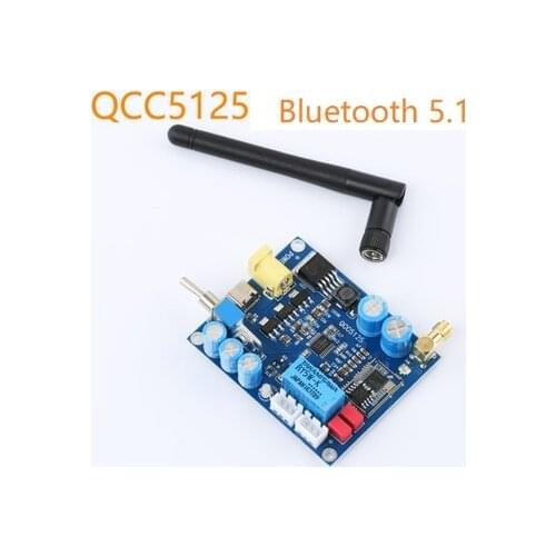 QCC3003 Bluetooth 5.0 Decoder CSR8675 with PCM5102 DAC Lossless Receiver Module QCC5125 Bluetooth 5.1