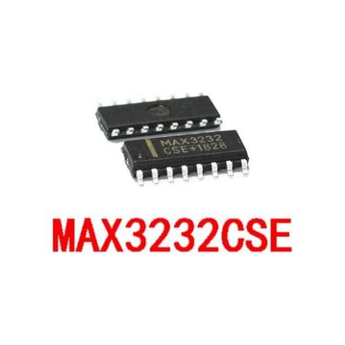 Qixinruite 50 Uds MAX3232 MAX3232CSE MAX3232ESE SOP16 RS-232 transceptor en stock 100% nuevo y original