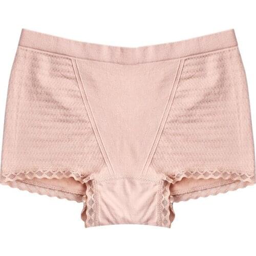 Sanderala Women Lace Panties Ladies Comfortable Breathable Cotton File Seamless Breathable Comfortable Sexy Triangle Briefs