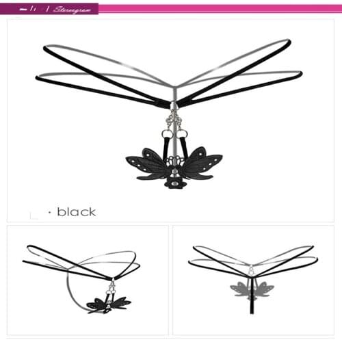 Sexy Women Underwear Thong Women Massage Pearl Underwear Thong Hollow Thong Young Girl Hot T Pants Embroidery Lace Panties