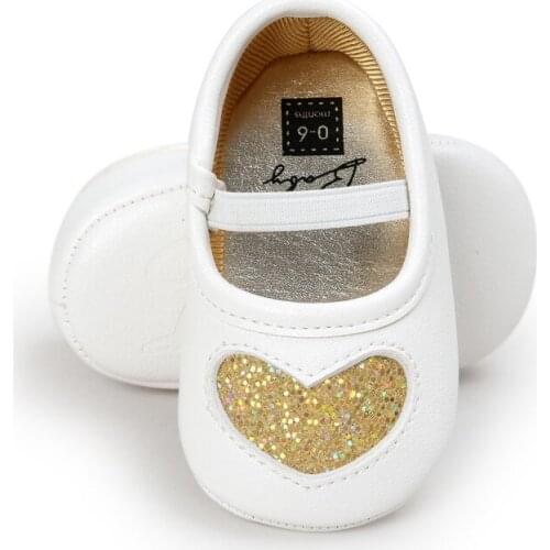 Newborn Baby Girls Dance Shoes Princess First Walkers Soft Soled Infant Toddler Baby Shoes