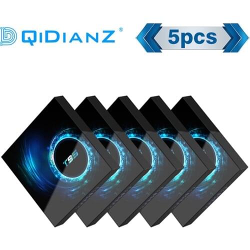5pcs T95 TV Box Android 10 4GB RAM 32GB 64GB Quad Core Allwinner H616 1080P H.265 4K TVBOX Android 10.0 Smart Set Top Box