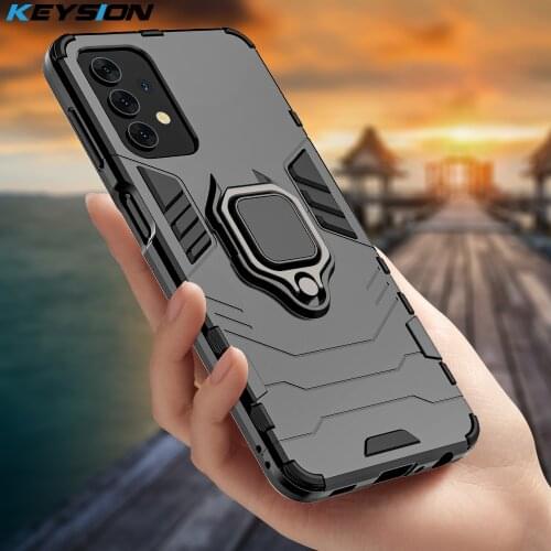 KEYSION Shockproof Case For Samsung Galaxy A52 A72 A71 A51 A42 A12 5G A02S A50 Back Phone Cover for Samsung A11 A31 A41 M31 A21S
