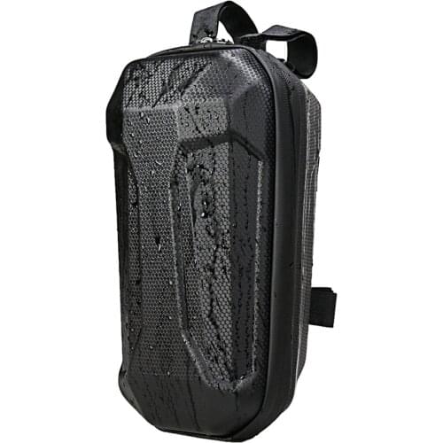 Universal 4L Electric Scooter Bicycle Handle Bar Bag Waterproof EVA Hard Shell Folding Bike Head Bag for Riding 270x140x120mm