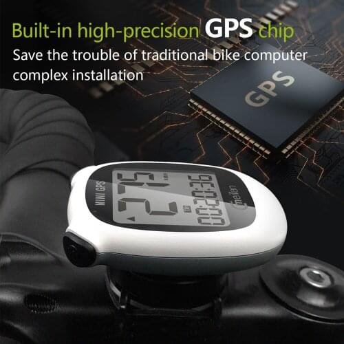 Bicycle Waterproof Cycling Computer Positioning Bike Odometer With LCD Display Speedometer For Outdoor Cycling Sport Bike Tools
