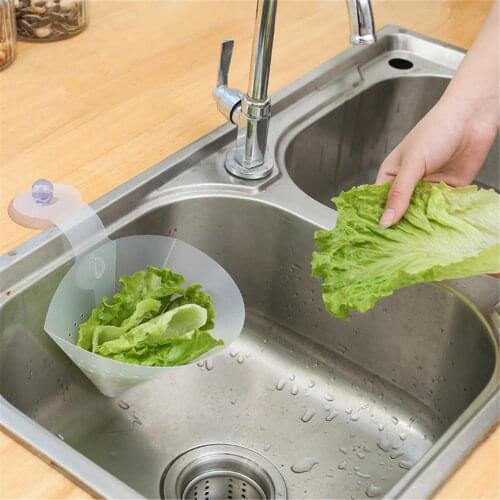 1pc/2pcs Self-Standing Stopper Kitchen Anti-Blocking Device Foldable Filter Simple Sink Recyclable Collapsible Drain filter