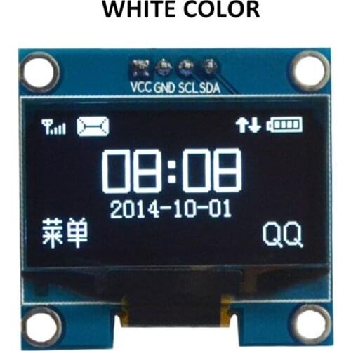 4pin White blue oled display i2c IIC Driver Chip SSD1306 display 1.3 inch 128x64 oled SSH1106 for Arduino