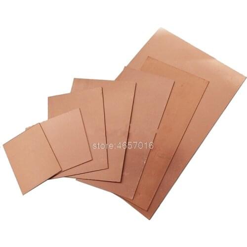 5pcs/lot Double Side 10*30cm 0.8MM FR4 Glass fiber Blank Copper Clad Printed Circuit Board 10*30 Universal Prototype PCB