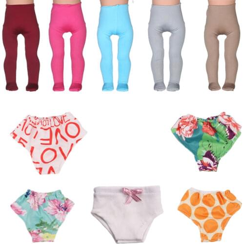 Doll Accessories Pants Trend Leggings And Underpants Fit 18 Inch ,43 CM Children Best Birthday Gift