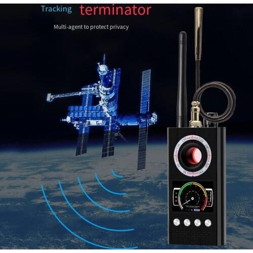 K68 Anti Spy Cam Wireless RF Signal Detector Bug GSM GPS Tracker Hidden Camera Eavesdrop Device Military Professional Finder Det