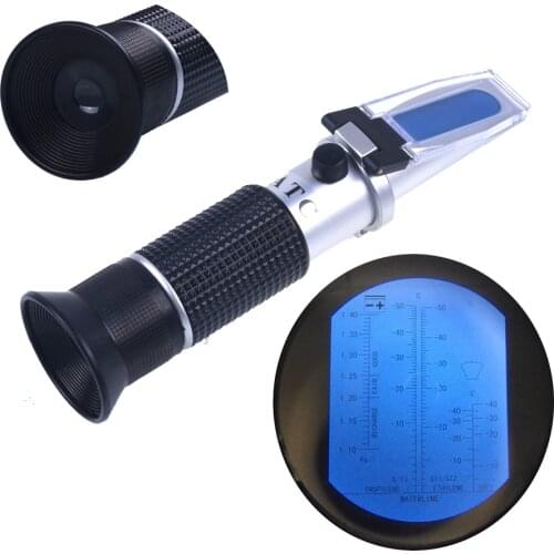 Auto car Handheld Antifreeze Liquid Coolant tester Battery Refractometer diagnosis car