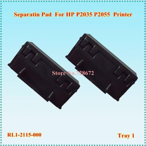 Free shipping 20 X RL1-2115-000 RL1-2115 Separation Pad for HP P2035 P2055 Printer Spare Parts