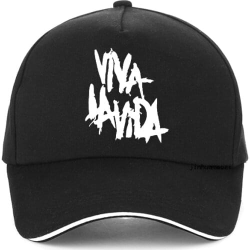 Rock coldplay Viva la vida Print Baseball Cap Summer men women hip hop cap Unisex Coldplay Pop rock hat