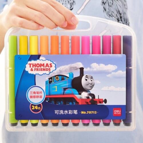 Color watercolor pencils triangle bar washable 70711 art supplies for kids stationery set drawing set water color stationery