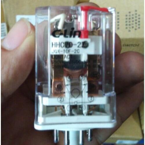 Brand new original authentic C-Lin HHC70-2Z (JQX-10F-2C) Electromagnetic Relay AC220V