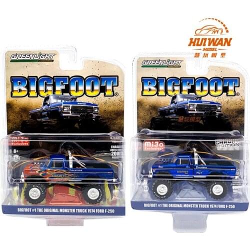 Greenlight1:64 2019 Ford F250 Diecast Collection of Simulation Alloy Car Model Children Toys