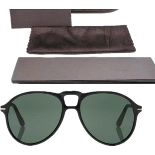 Fashion Design Unisex Pilot Polarized Sunglasses UV400 Imported Acetates 53-20-145 Gradient Driving Goggles