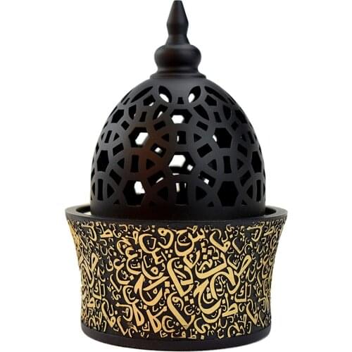 Newest Arabia Incense Burner Pagoda Middle East Ceramics Incense Holder Aromatherapy Furnace Home Decoration Crafts Ramadan