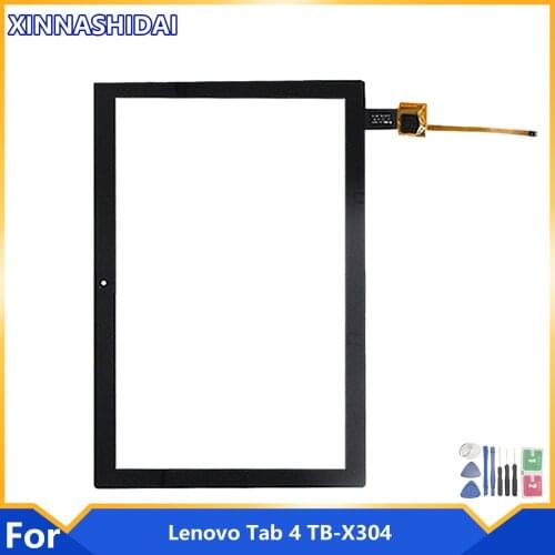 100%New Touch Screen For Lenovo Tab 4 TB-X304L TB-X304F TB-X304N TB-X304 Digitizer Front Panel Sensor Glass Replacement Parts