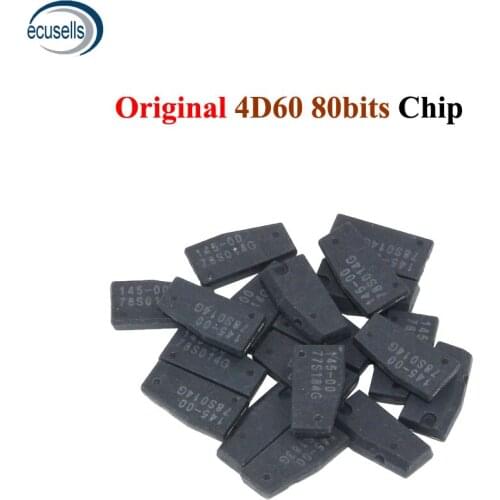 Original High quality 4D60 80BITS Ttansponder Car Key Chip for Ford and For mazda