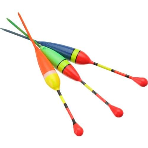 3 Pcs/lot Fishing Floats 11g Large Buoyancy Fishing Lures Mix ColorBuoy Bobber Floats For Carp Fishing Accessories