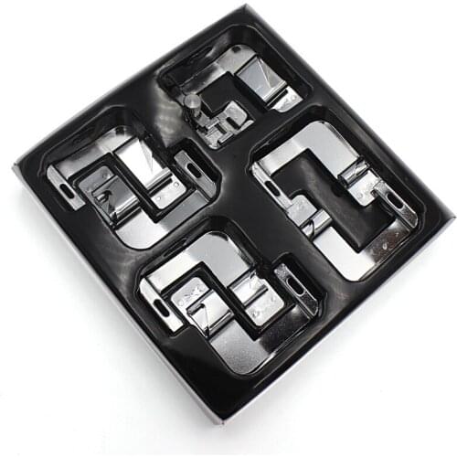 Prajna Presser Foot 7 Piece Set With Instructions Tools Household Multi-function Sewing Machine Crimping Presser Bag Cloth Edge