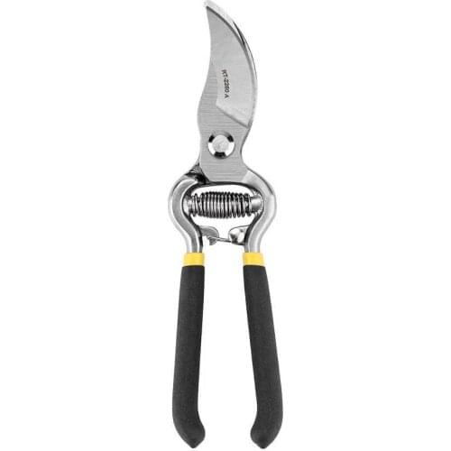 PP Handle Pruning Shear Low-friction Coating Garden Pruner 200mm / 7.87 inch for Household Gardening Enthusiasts