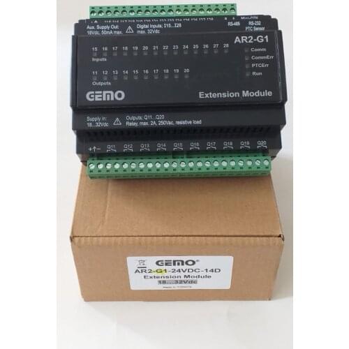 AR2-G1-24VDC-14D Gemo Rail Mount Extension Module for AR2 Power Supply: 18...32Vdc