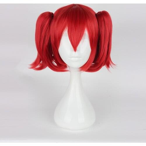 Japanese Anime Love Live Sunshine Cosplay Headwear Ruby Kurosawa Cosplay 35-40cm Short Red Hair
