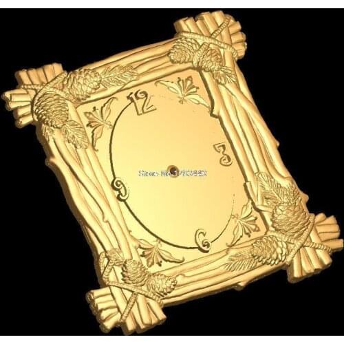 Clock_22 3D model relief figure STL format 3d model relief for cnc in STL file format